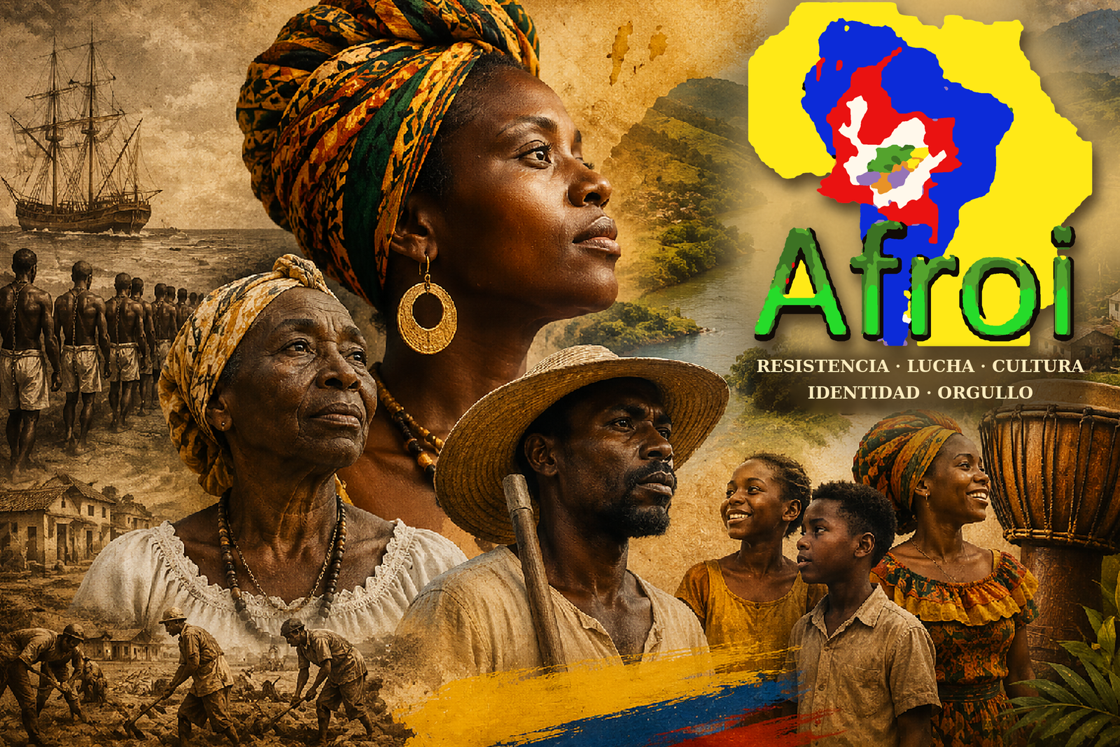 AFROI: resistencia, lucha, cultura, identidad y orgullo afrocolombiano